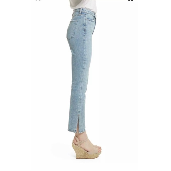 Alice+Olivia AO.LA High Waist Baby Bootcut Jeans - Picture 2 of 7